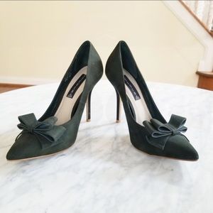 Steve Madden Olive Green Ravesh Heels - Size 9